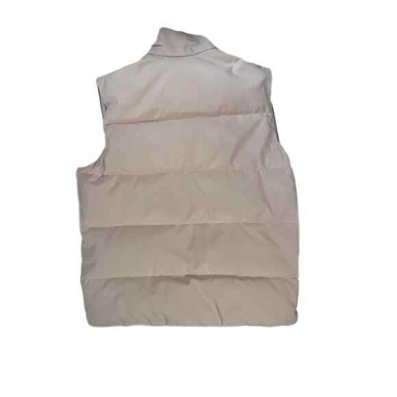 Vintage PineTree Boy Scout Puffer Vest Duck Down Beige Snaps Pockets Mens XL - Picture 2 of 8